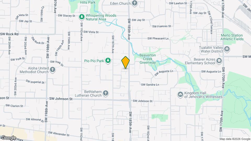 18545 SW Ping Ct Map and Location Details