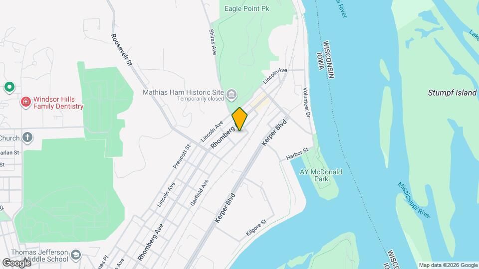 2141 Garfield Ave Map and Location Details