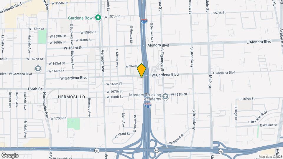 16511 Estrella Ave Map and Location Details