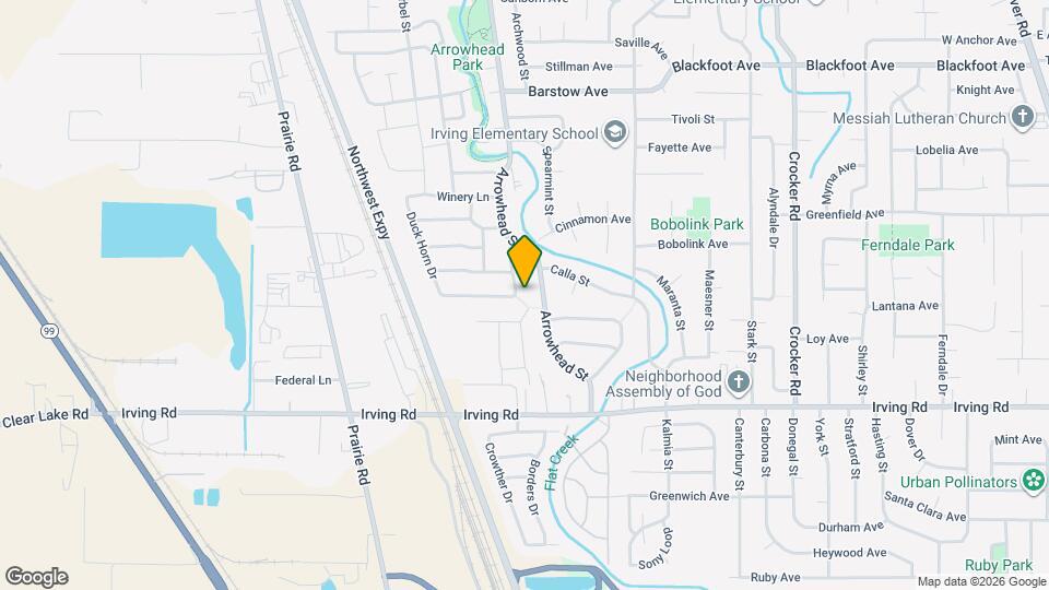 3021 Melanie Ln Map and Location Details