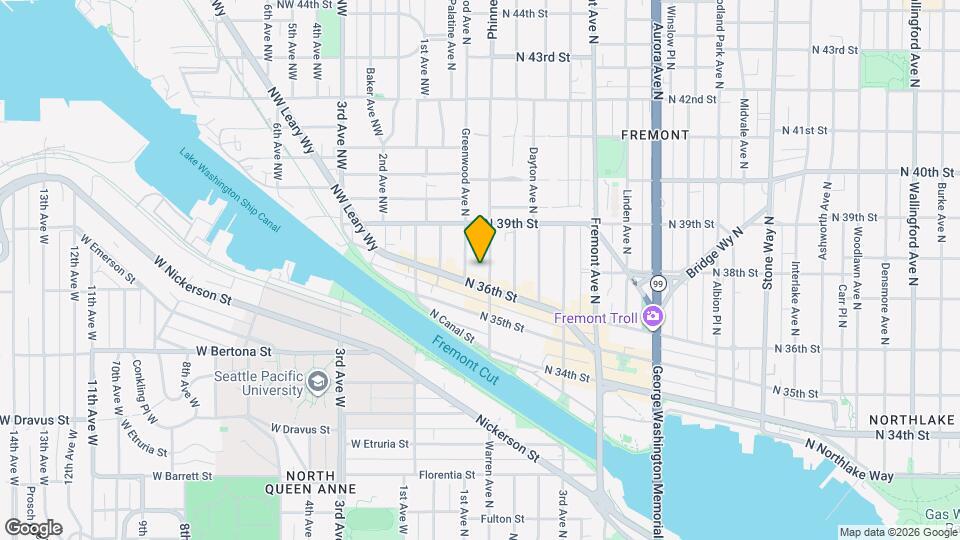 3615 Phinney Ave N Map and Location Details