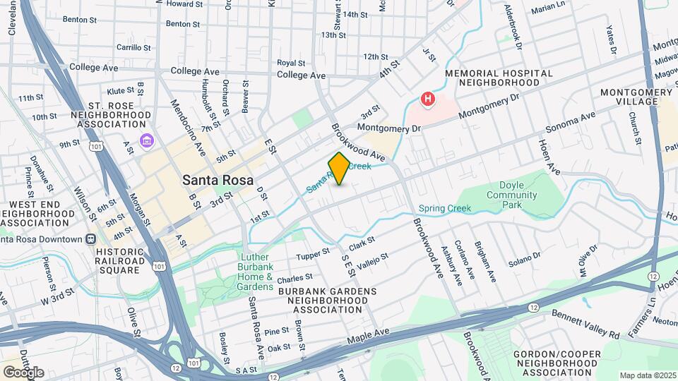Casa de Sonoma Map and Location Details
