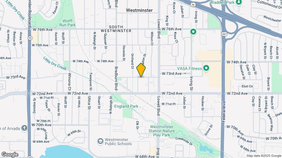 3790 W 73rd Ave Map and Location Details
