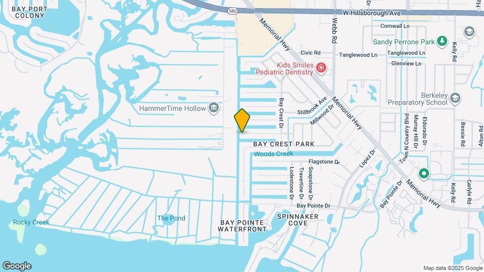8728 Bay Crest Ln Map and Location Details