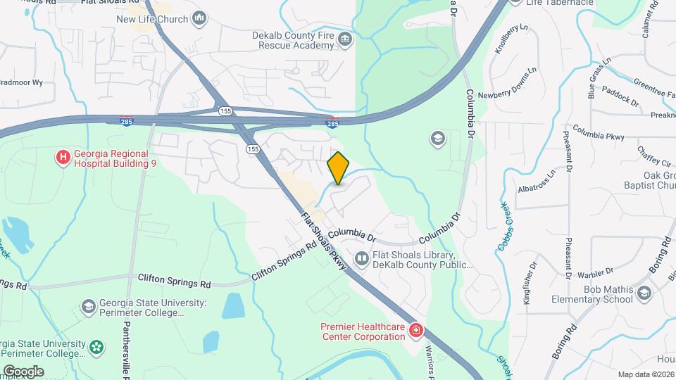 2772 Vining Ridge Terrace Map and Location Details