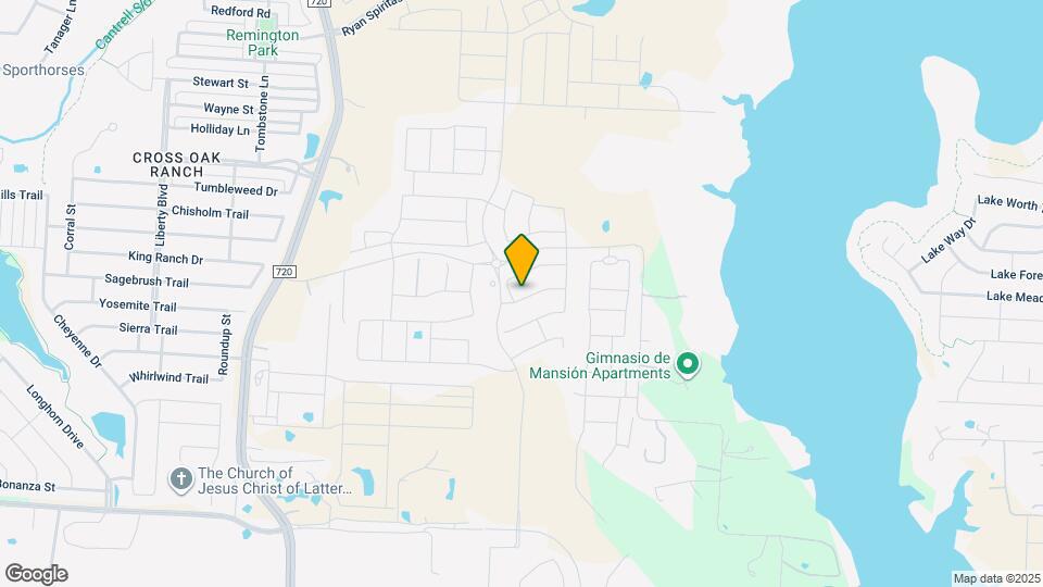 9509 Blue Stem Ln Map and Location Details