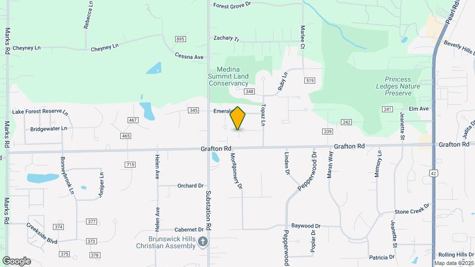 602 Topaz Ln Map and Location Details