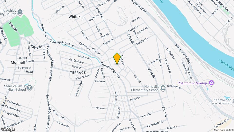 3810 Clark St Mapa y Detalles de la Ubicación