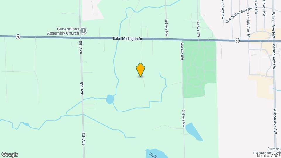 10945 Mountain Ash Ave NW Map and Location Details