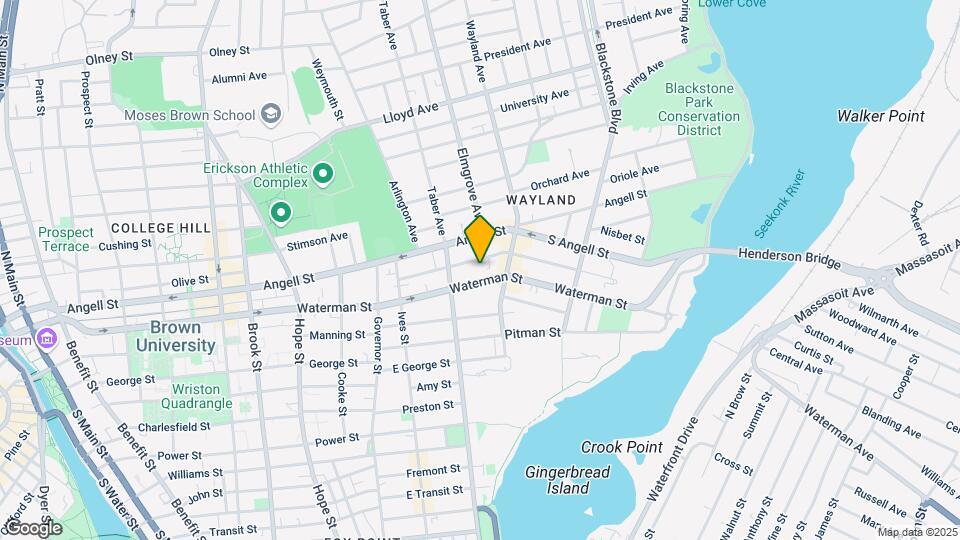 218 Waterman St Mapa y Detalles de la Ubicación