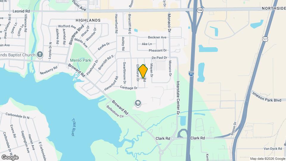 10228 Westmar Rd Map and Location Details