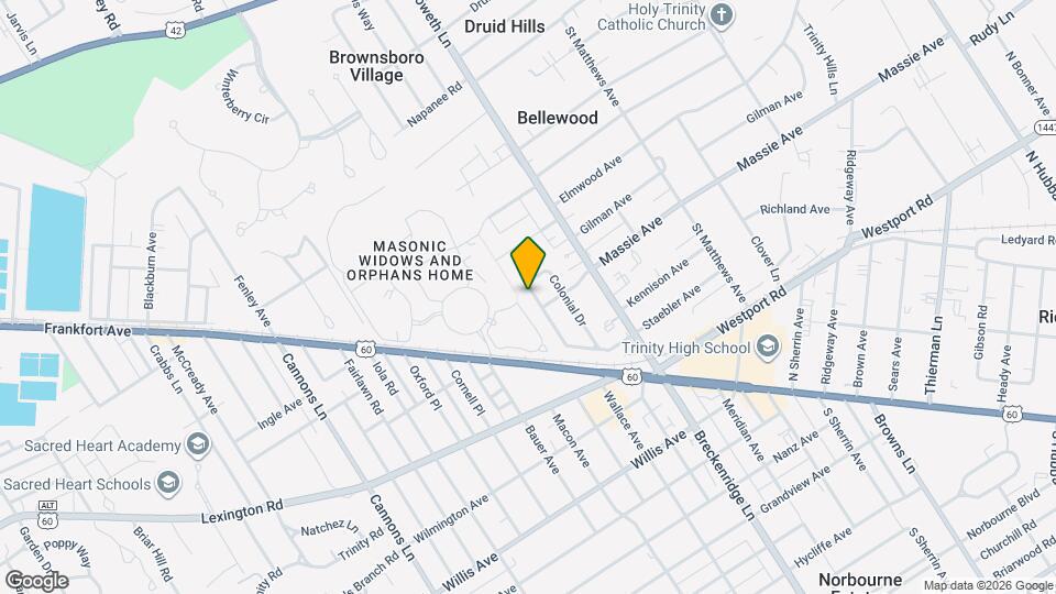 206 Staebler Ave Map and Location Details