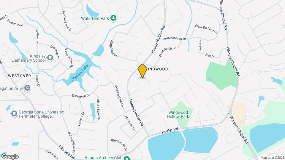 5045 Chestnut Forest Ln Map and Location Details