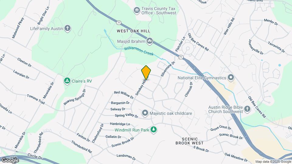 6905 Smokey Hill Rd Map and Location Details