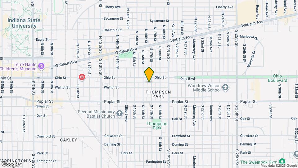 225 S 17th St Map and Location Details