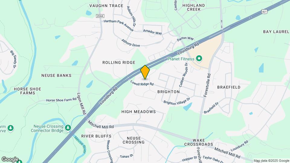 7133 Lowell Ridge Rd Mapa y Detalles de la Ubicación