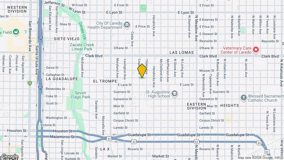 803 E Fremont St Map and Location Details