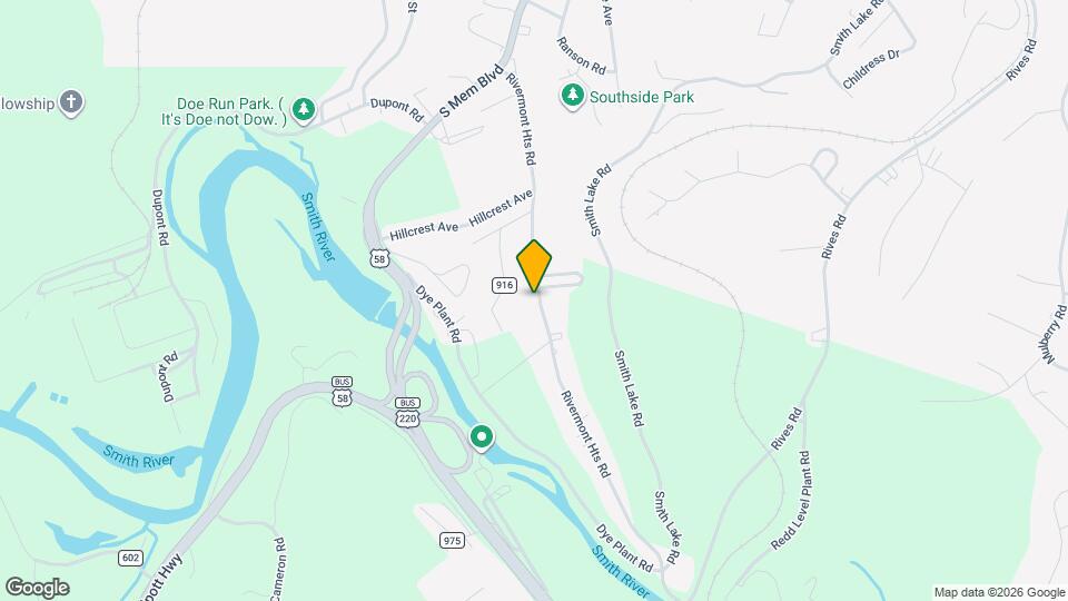 1440 Rivermont Hts Rd Map and Location Details