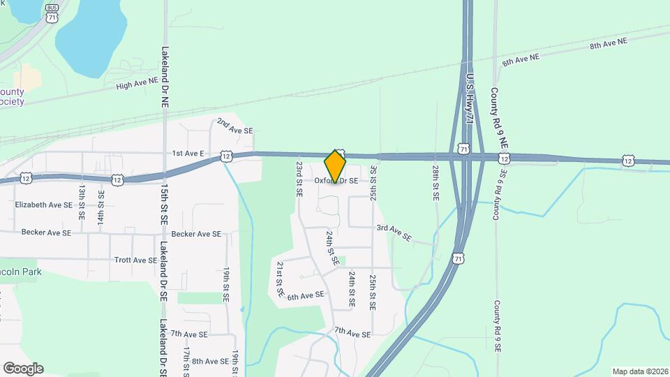 2407 Oxford Dr SE, Unit A Mapa y Detalles de la Ubicación