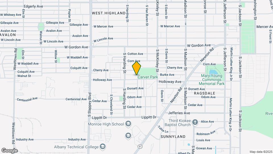 801 Holloway Ave Map and Location Details