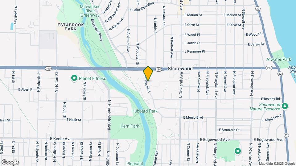 3860 N Morris Blvd Map and Location Details