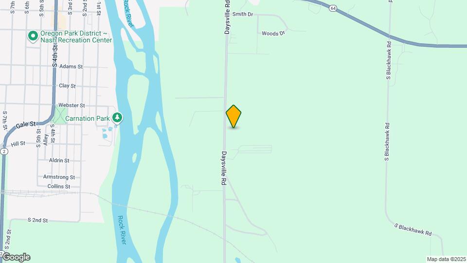 617 Daysville Rd Map and Location Details