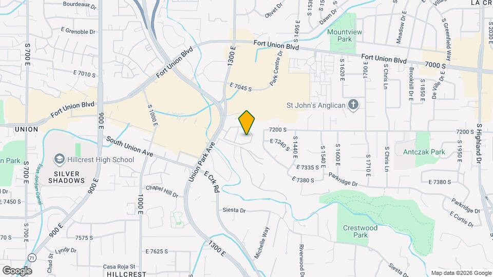 1281 Shadow Ridge Dr Map and Location Details