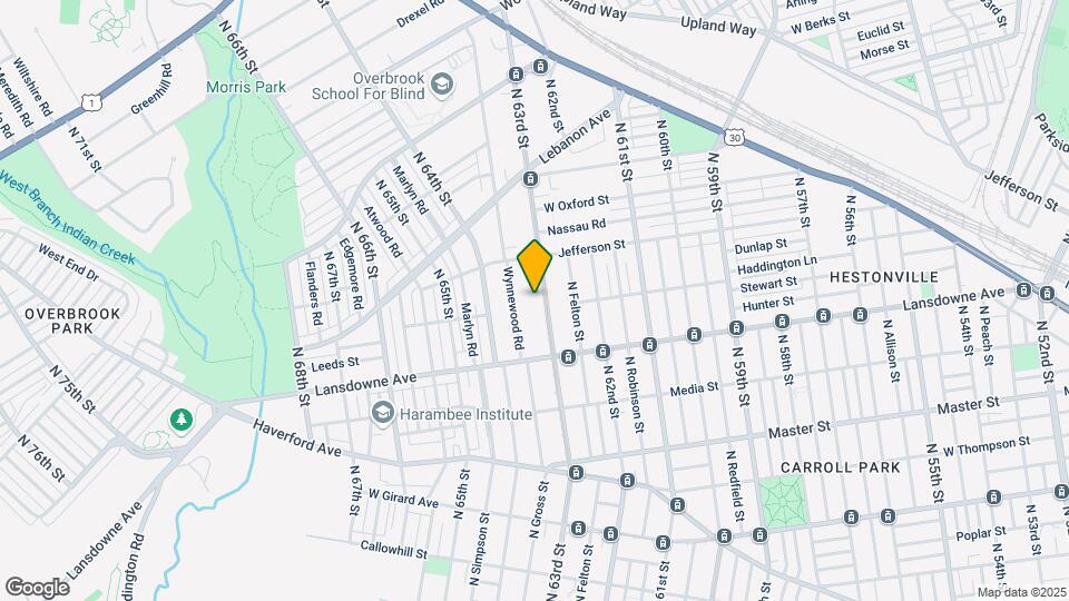 828 N 63rd St Map and Location Details