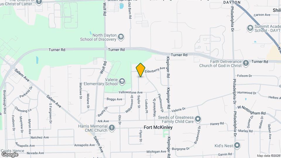 4370 Saylor St Map and Location Details