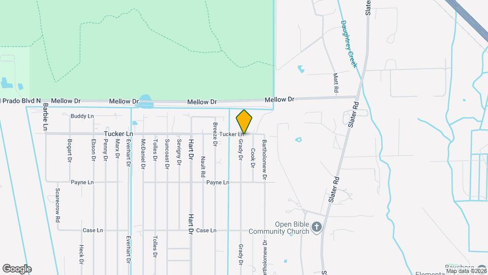 8409 Grady Dr Map and Location Details