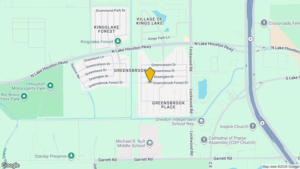 12226 Greensbrook Forest Dr Map and Location Details
