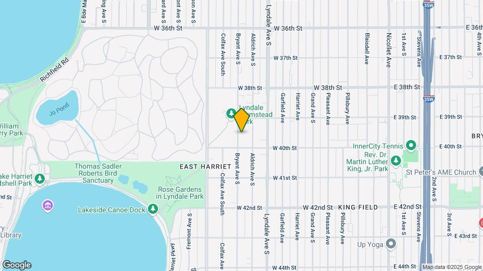 3933 Bryant Ave S Map and Location Details