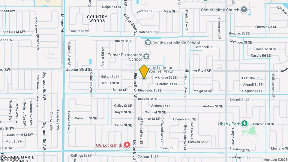 547 Gasparilla Ave SE Map and Location Details