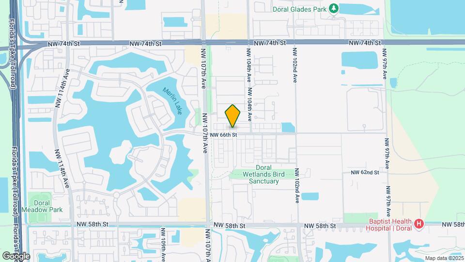 10471 NW 66th St Map and Location Details