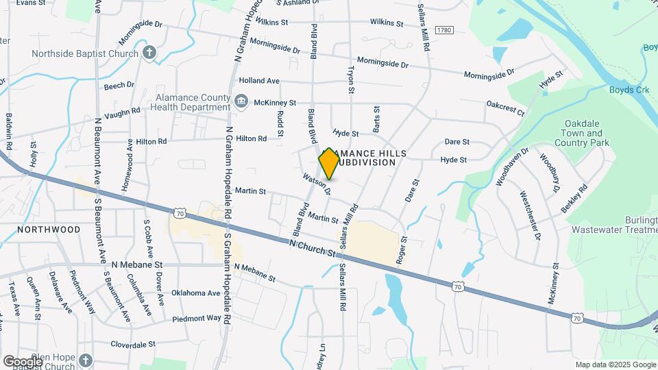 229 Watson Dr Map and Location Details