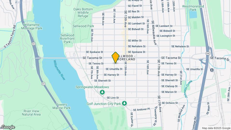 1110 Tenino st Map and Location Details