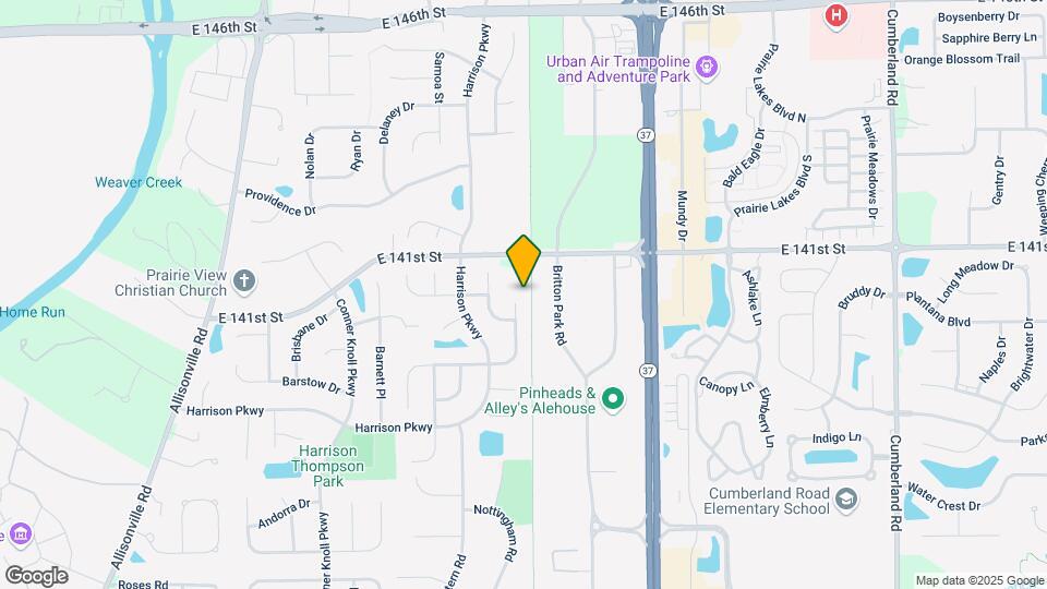 13987 Wakefield Pl Map and Location Details