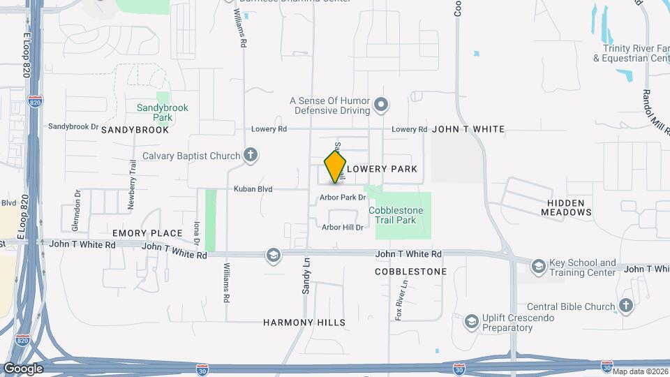 7456 Cross Ridge Cir Map and Location Details