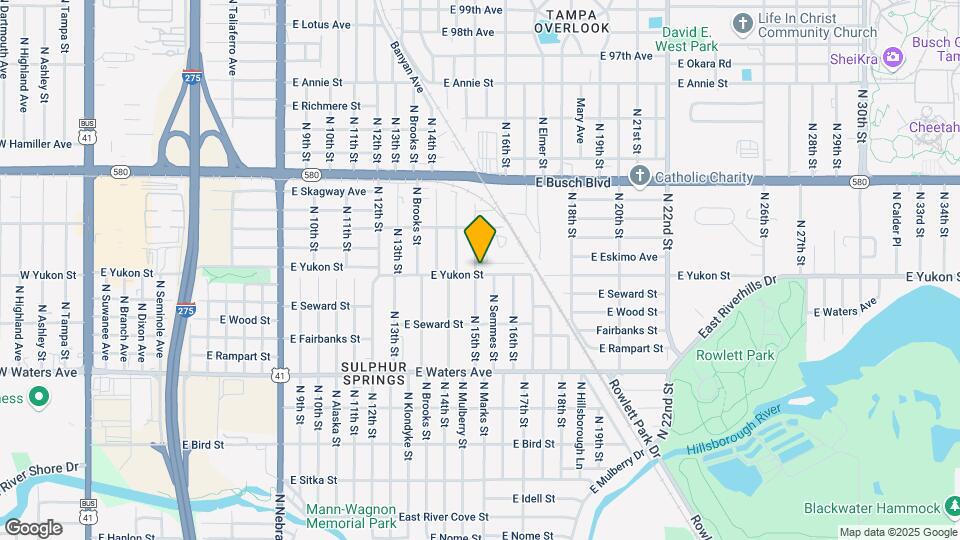 8701 N 15th St Map and Location Details