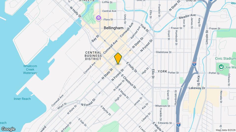 1218 N State St Map and Location Details