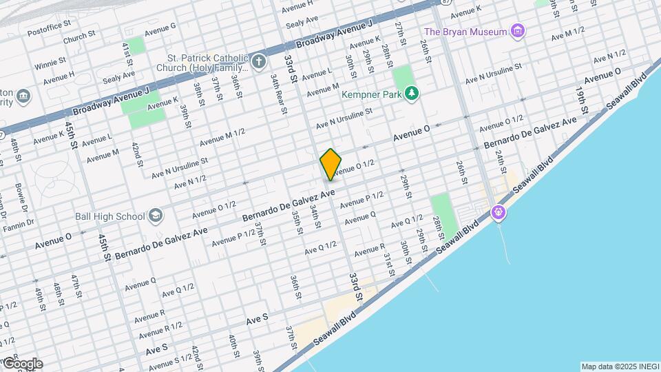 1814 33rd St Map and Location Details