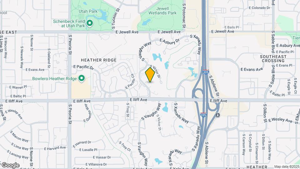 2230 S Vaughn Way Map and Location Details