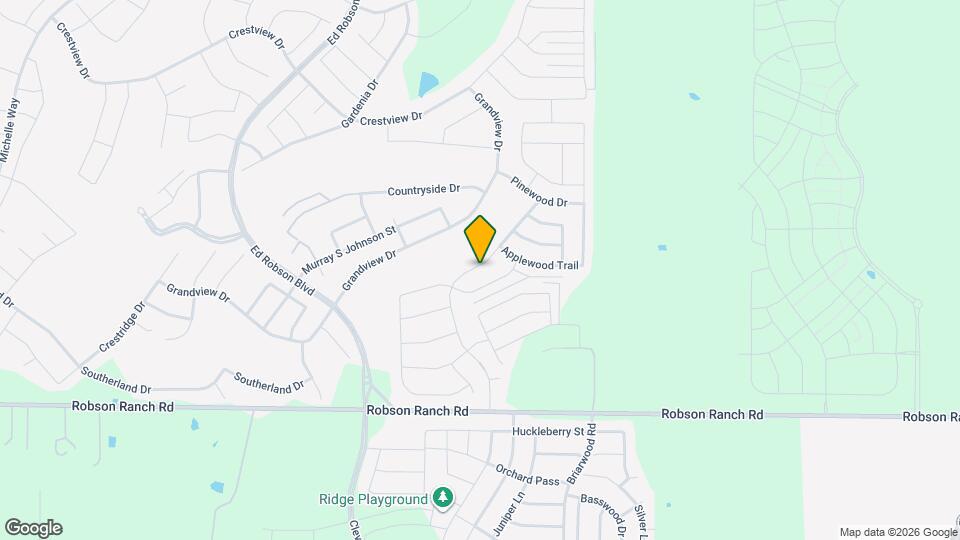 9605 Orangewood Trail Map and Location Details