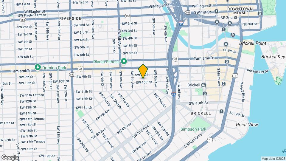 962 SW 6th Ave Map and Location Details