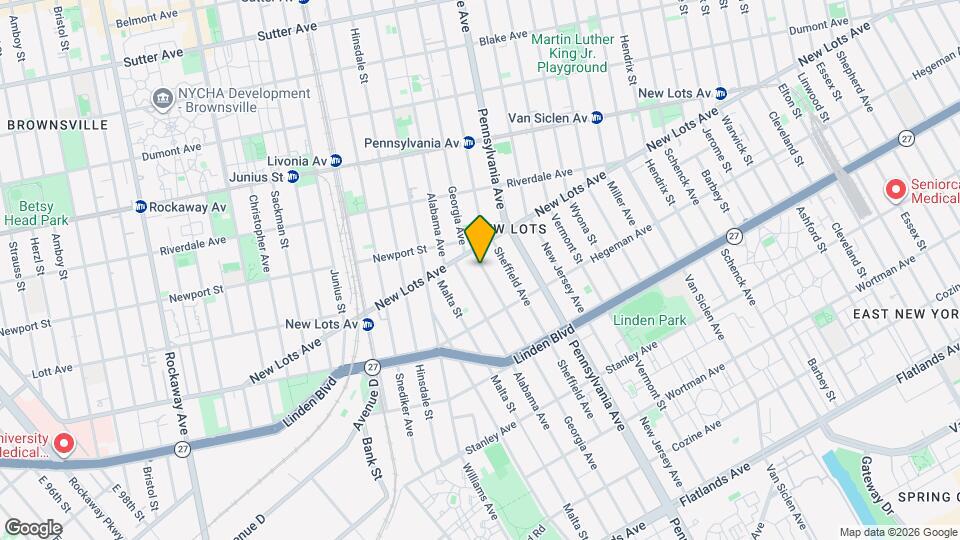 656 Georgia Ave, Unit 1 Mapa y Detalles de la Ubicación