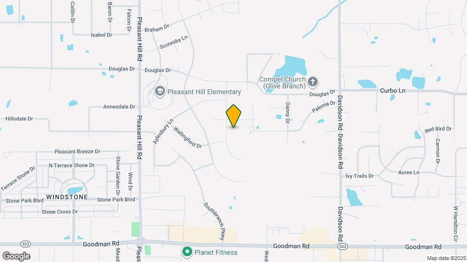 7452 Newbury Dr Mapa y Detalles de la Ubicación