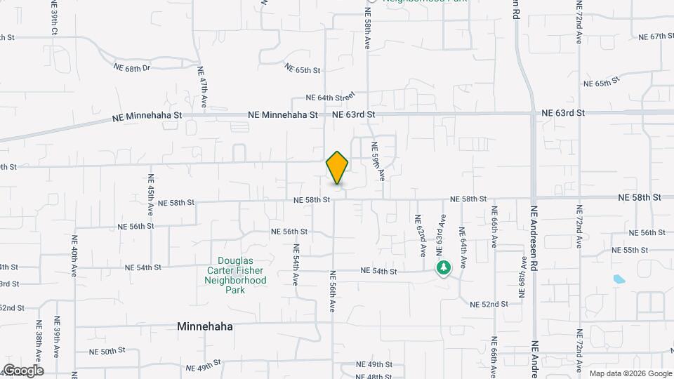 5800 NE 56th Pl Map and Location Details