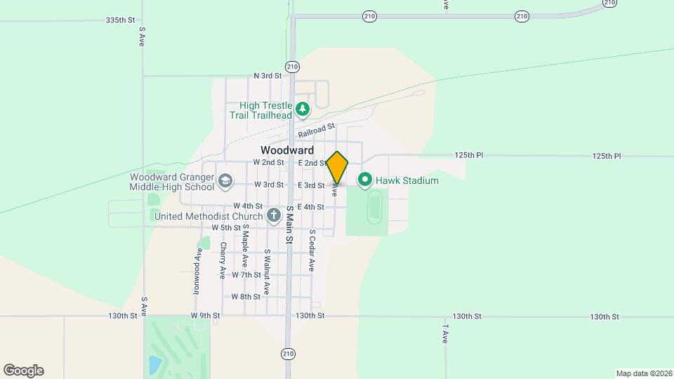 301 Birch Ave Mapa y Detalles de la Ubicación