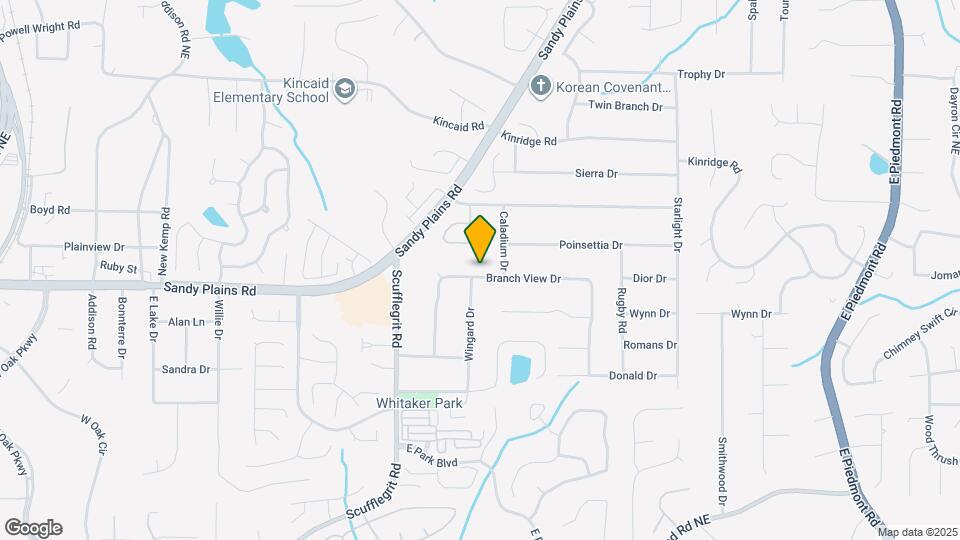 1960 Branch View Dr Map and Location Details