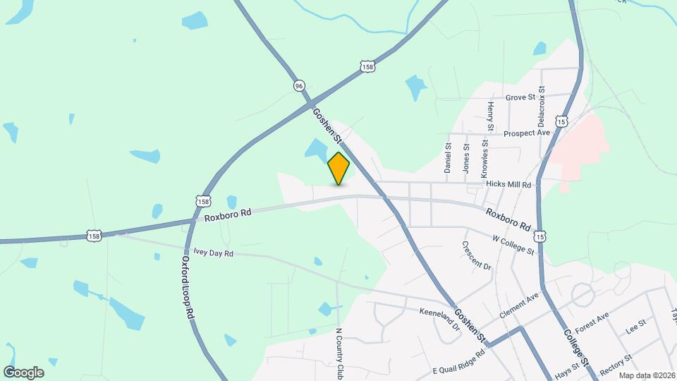 616 Roxboro Rd Map and Location Details
